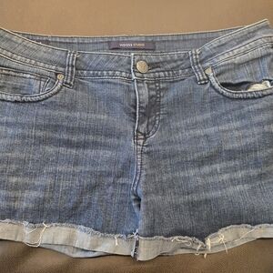 Women's Blue Denim Shorts